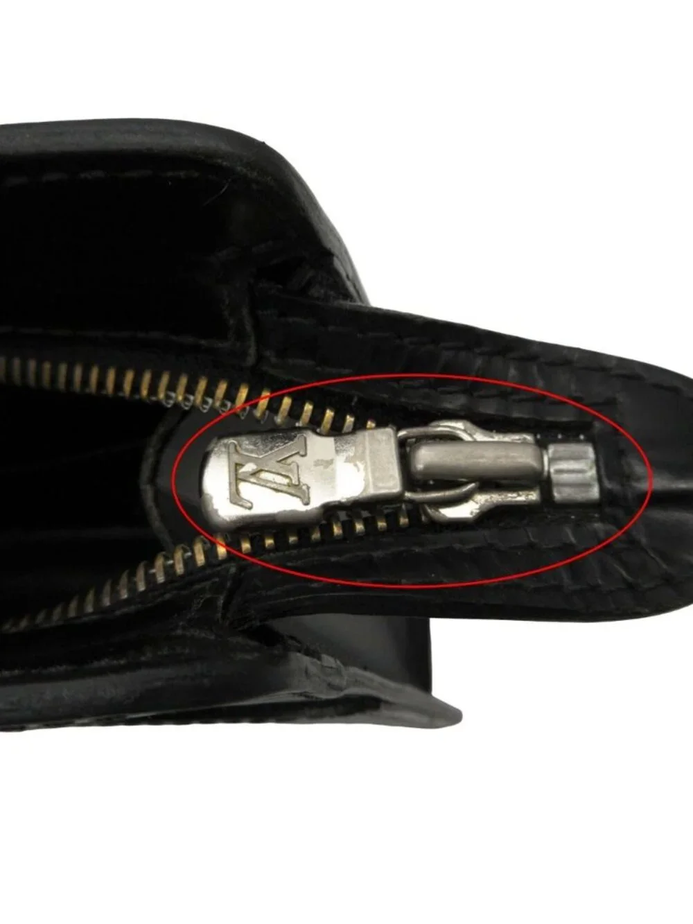 Louis Vuitton Tote Clutch Pochette Homme Epi Noir Black